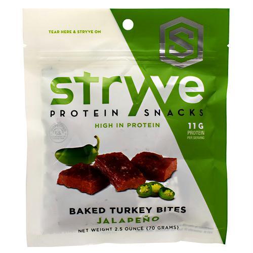 Stryve Foods Protein Snacks Baked Turkey Bites